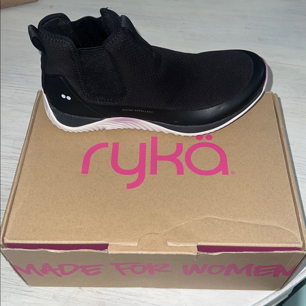 Ryka Women's Echo Mist Black Sneaker Boots / Water Repellent / 8.5 Wide / - Picture 14 of 15